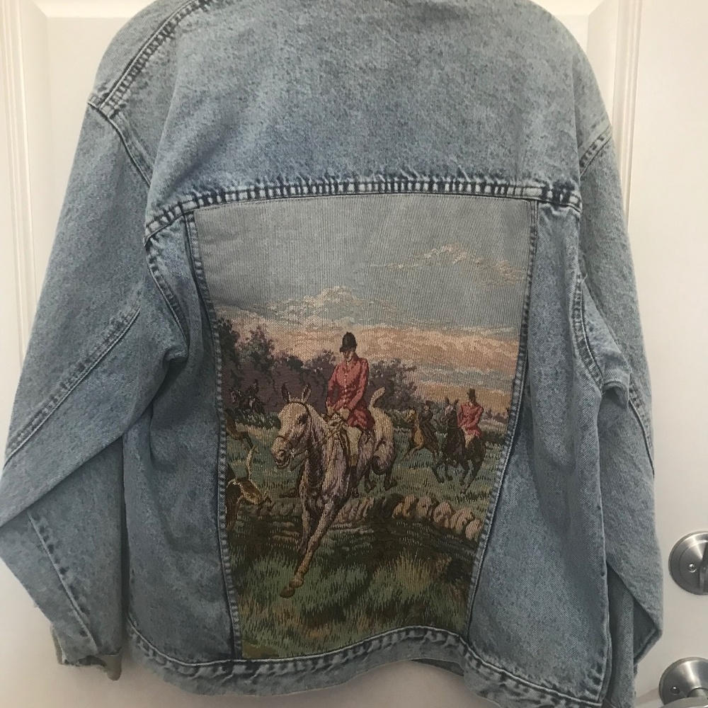 Tapestry Jean jacket